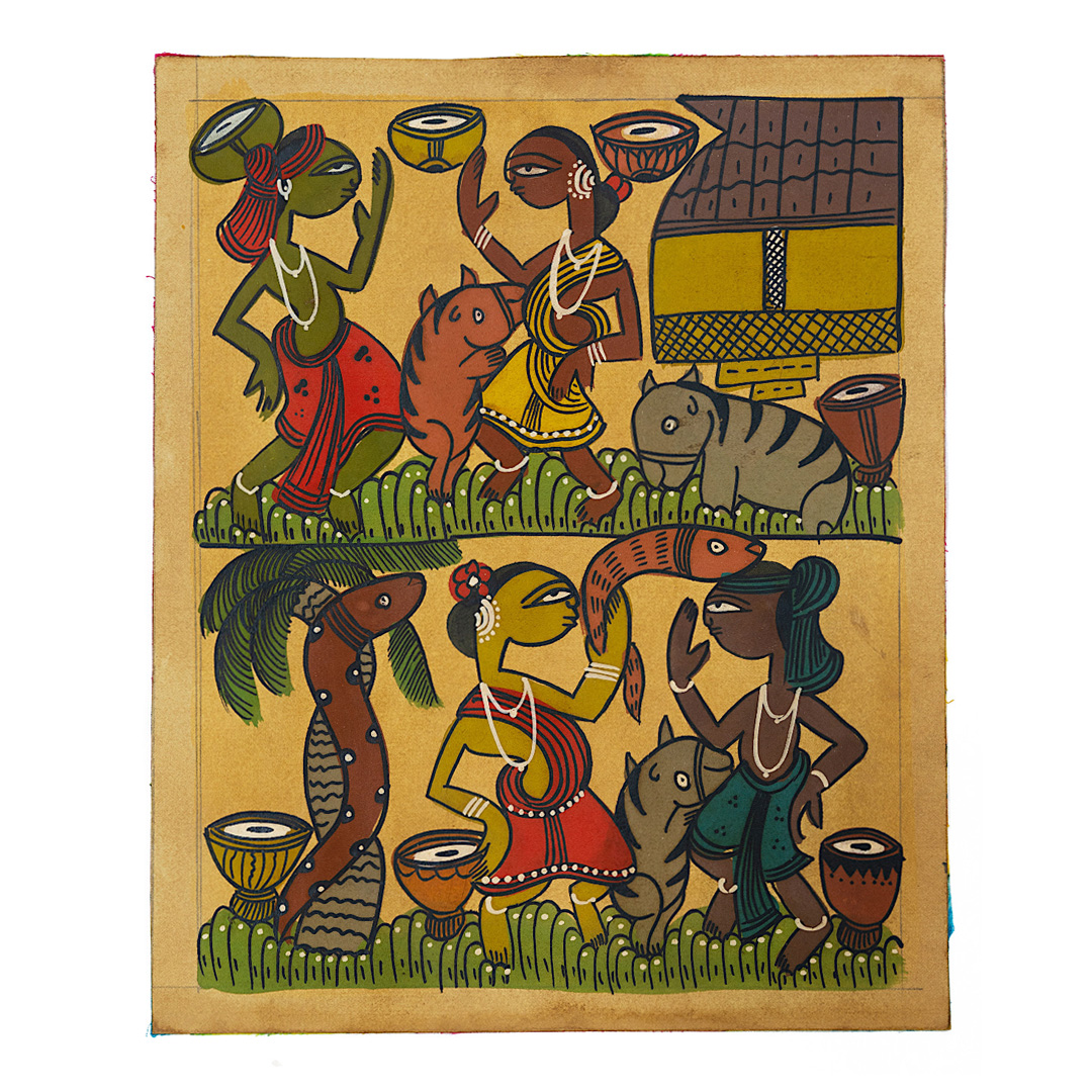 Revel in the Divine Bengal Pattachitra Art of West Bengal