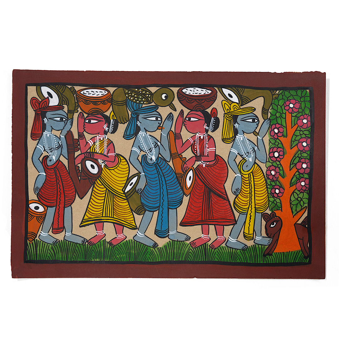 Revel in the Divine Bengal Pattachitra Art of West Bengal